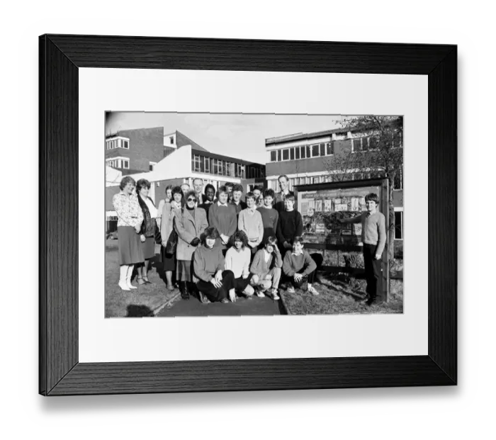 Framed Print : Pupils from Moor End School, Crosland Moor, display their environmental projects Framed Print : Pupils from Moor End School, Crosland Moor, display their environmental projects