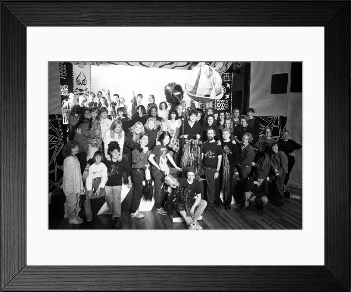 Framed Print : Huddersfield New Colleges Theatrical extravaganza The Show Framed Print : Huddersfield New Colleges Theatrical extravaganza The Show