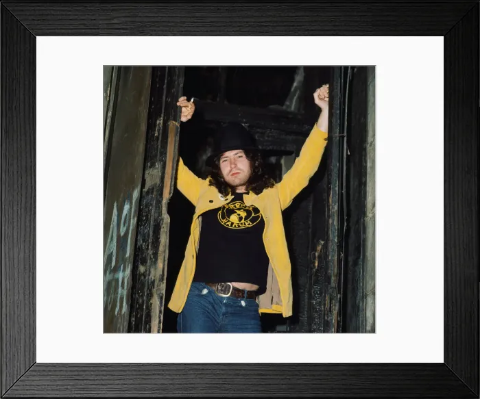 Framed Print : Frankie Miller, Scottish pop singer. December 1975