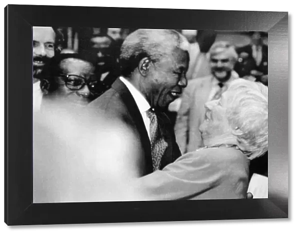 Nelson Rolihlahla Mandela. Mandela served 27 years in prison