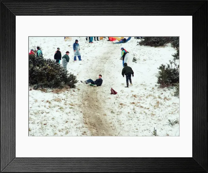 Framed Print : Stewart Park, Marton, Middlesbrough, 28th February 1993 Framed Print : Stewart Park, Marton, Middlesbrough, 28th February 1993