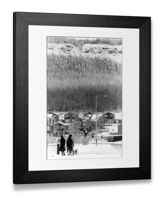Framed Print : Guisborough, Middlesbrough, 24th January 1984 Framed Print : Guisborough, Middlesbrough, 24th January 1984