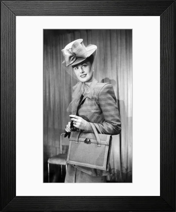 Framed Print : Non-austerity fashion show at the Dorchester Hotel, London Framed Print : Non-austerity fashion show at the Dorchester Hotel, London
