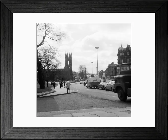 Framed Print : General view of Newcastle, near the Civic Centre, Newcastle upon Tyne, Tyne and Wear Framed Print : General view of Newcastle, near the Civic Centre, Newcastle upon Tyne, Tyne and Wear