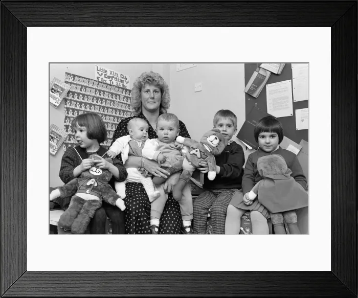 Framed Print : Halifax Building Society Little Extra competition winners at the Ramsden Street Branch Framed Print : Halifax Building Society Little Extra competition winners at the Ramsden Street Branch