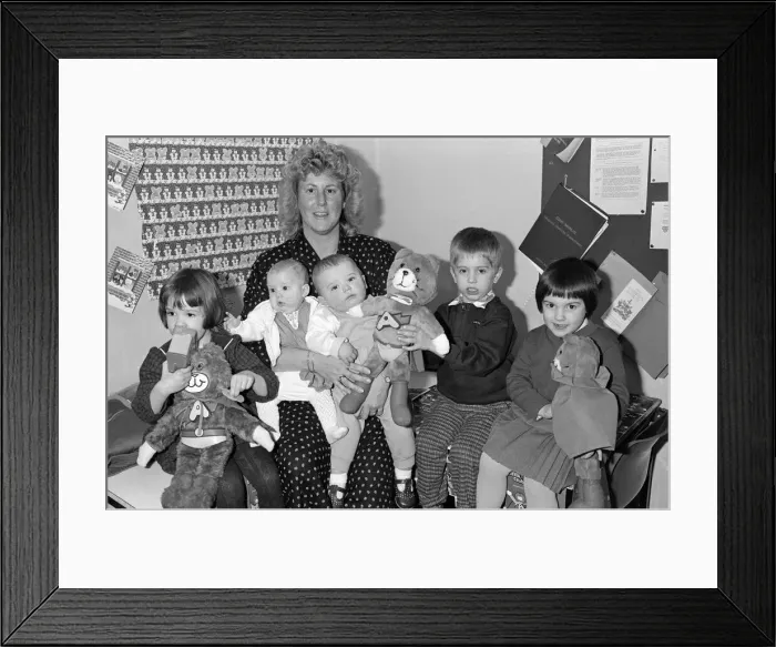 Framed Print : Halifax Building Society Little Extra competition winners at the Ramsden Street Branch Framed Print : Halifax Building Society Little Extra competition winners at the Ramsden Street Branch