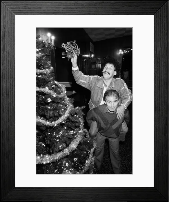 Framed Print : Tommy Cannon and Bobby Ball present The Cannon and Ball Christmas Spectacular Birmingham