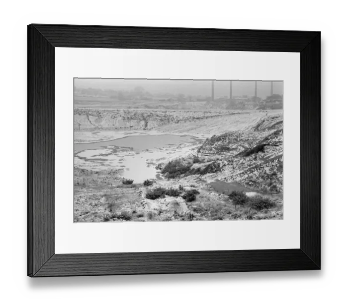 Framed Print : Hednesford, Staffordshire, Monday 31st January 1972
