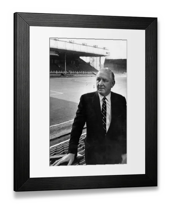 Framed Print : Horace Yates, 8th January 1972. Daily Post Chief Sports Writer Framed Print : Horace Yates, 8th January 1972. Daily Post Chief Sports Writer