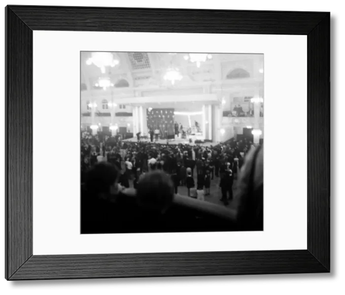 Framed Print : Scenes at the Winter Gardens in Blackpool after riots broke out during the Rolling Stones Framed Print : Scenes at the Winter Gardens in Blackpool after riots broke out during the Rolling Stones