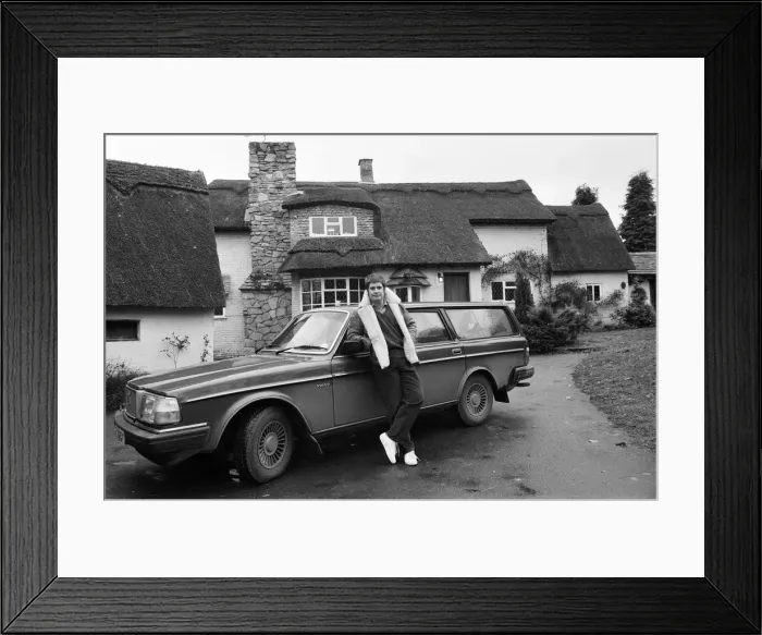 Framed Print : Former Black Sabbath singer Ozzy Osbourne pictured outside his new house