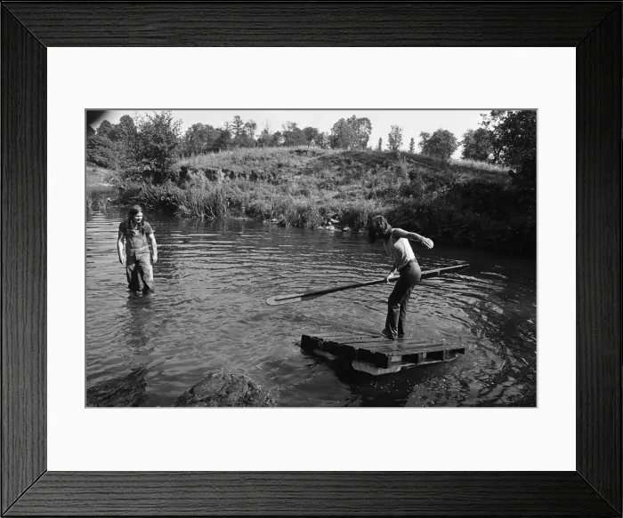 Framed Print : Black Sabbath rock group pictured at Monmouth, relaxing Framed Print : Black Sabbath rock group pictured at Monmouth, relaxing