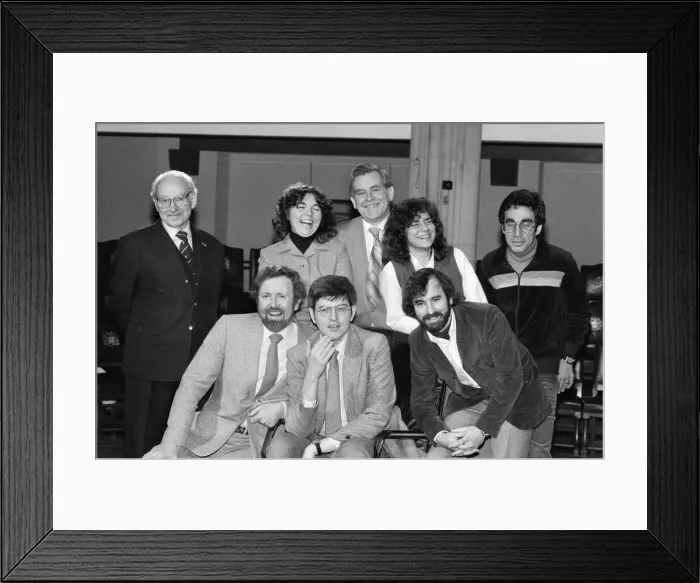 Framed Print : Mastermind International, Special international edition of the TV quiz show from the Old Framed Print : Mastermind International, Special international edition of the TV quiz show from the Old