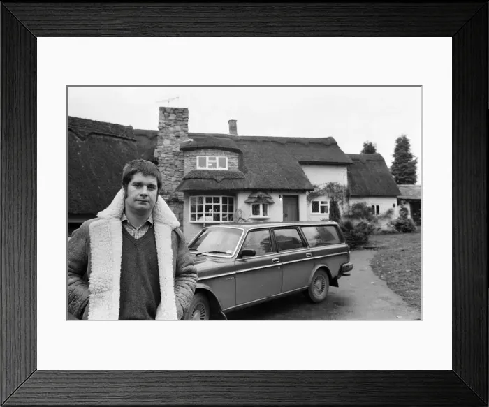Framed Print : Former Black Sabbath singer Ozzy Osbourne pictured outside his new house Framed Print : Former Black Sabbath singer Ozzy Osbourne pictured outside his new house