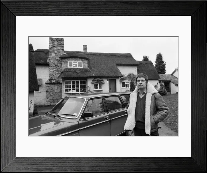 Framed Print : Former Black Sabbath singer Ozzy Osbourne pictured outside his new house Framed Print : Former Black Sabbath singer Ozzy Osbourne pictured outside his new house