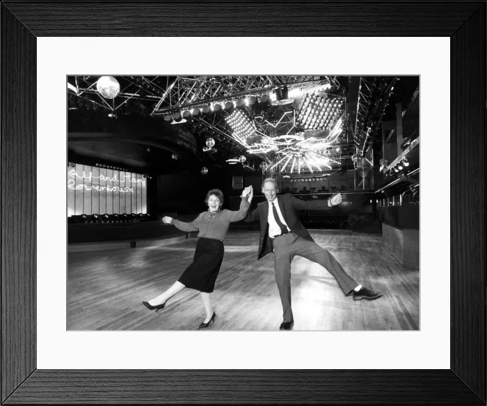 Framed Print : Alfred and Mary Taylor are given a champagne reception at Powerhouse Nightclub Framed Print : Alfred and Mary Taylor are given a champagne reception at Powerhouse Nightclub