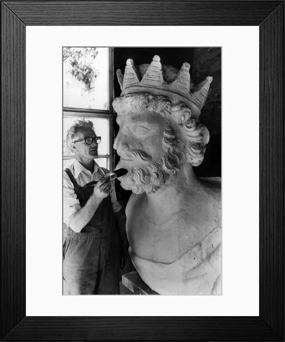 Framed Print : Caldicot Castle, Monmouth, southeast Wales, 11th June 1974 Framed Print : Caldicot Castle, Monmouth, southeast Wales, 11th June 1974