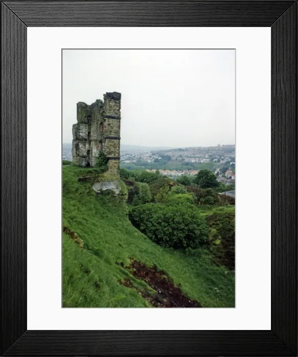 Framed Print : Graig Castle, Swansea, Wales, 27th May 1995 Framed Print : Graig Castle, Swansea, Wales, 27th May 1995