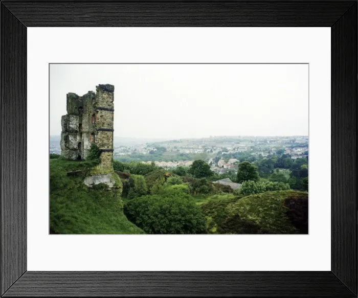 Framed Print : Graig Castle, Swansea, Wales, 27th May 1995