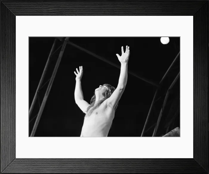 Framed Print : Ozzy Osbourne, former lead singer of Black Sabbath, pictured in concert Framed Print : Ozzy Osbourne, former lead singer of Black Sabbath, pictured in concert