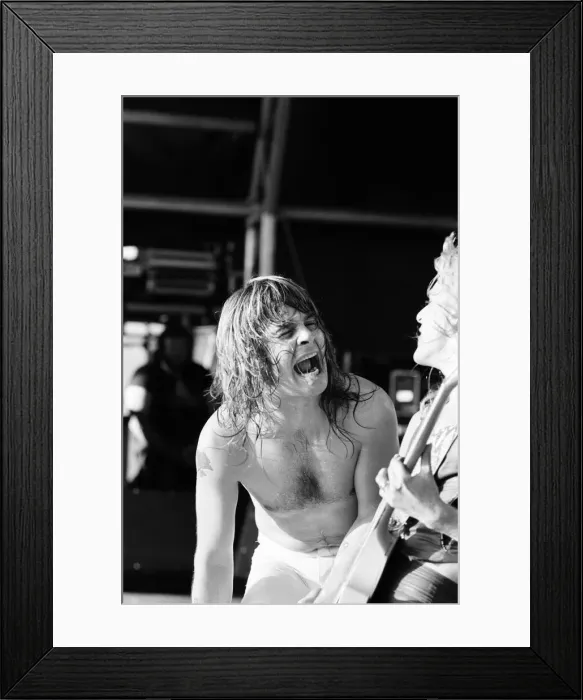Framed Print : Ozzy Osbourne, former lead singer of Black Sabbath, pictured in concert Framed Print : Ozzy Osbourne, former lead singer of Black Sabbath, pictured in concert