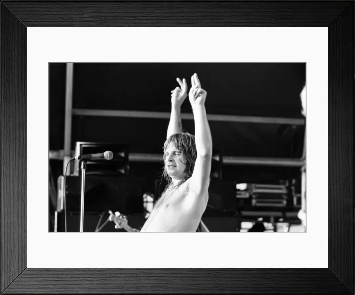 Framed Print : Ozzy Osbourne, former lead singer of Black Sabbath, pictured in concert Framed Print : Ozzy Osbourne, former lead singer of Black Sabbath, pictured in concert