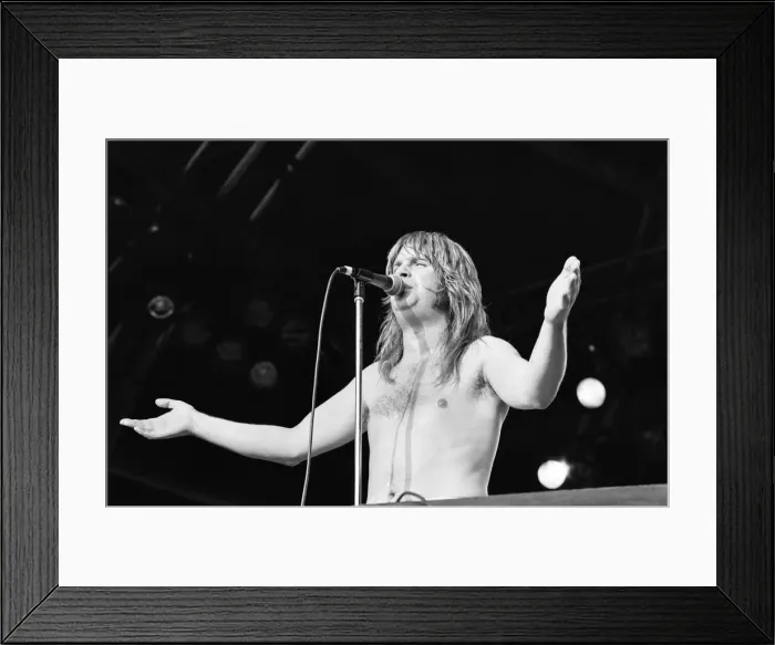 Framed Print : Ozzy Osbourne, former lead singer of Black Sabbath, pictured in concert Framed Print : Ozzy Osbourne, former lead singer of Black Sabbath, pictured in concert
