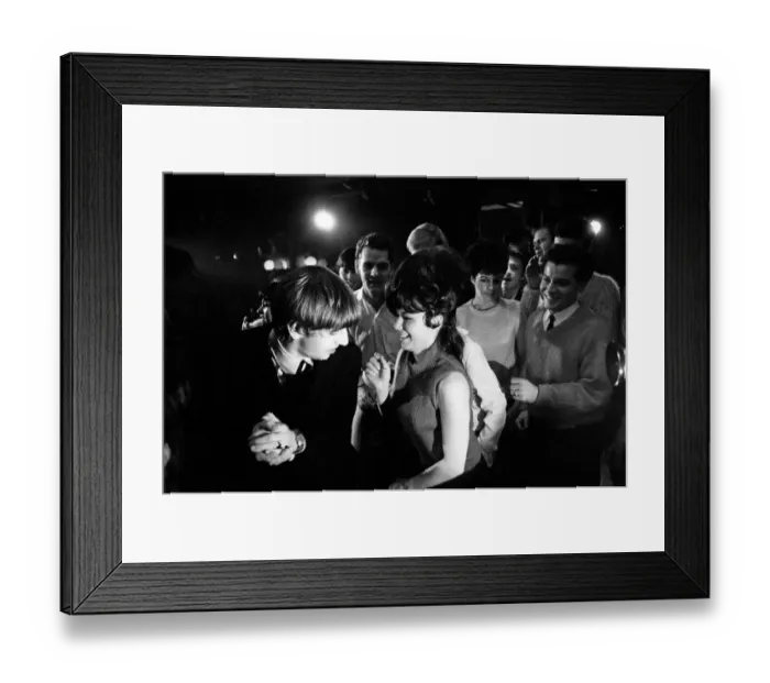 Framed Print : Ringo Starr of The Beatles, New York, USA, Dancing at The Peppermint Lounge