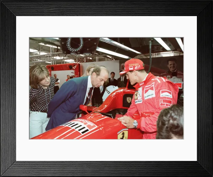 Framed Print : Michael Schumacher born 3 January 1969 is a retired German racing driver Framed Print : Michael Schumacher born 3 January 1969 is a retired German racing driver