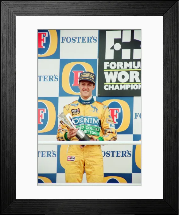Framed Print : 1993 British Grand Prix at Silverstone. Sunday 11th July 1993 Framed Print : 1993 British Grand Prix at Silverstone. Sunday 11th July 1993