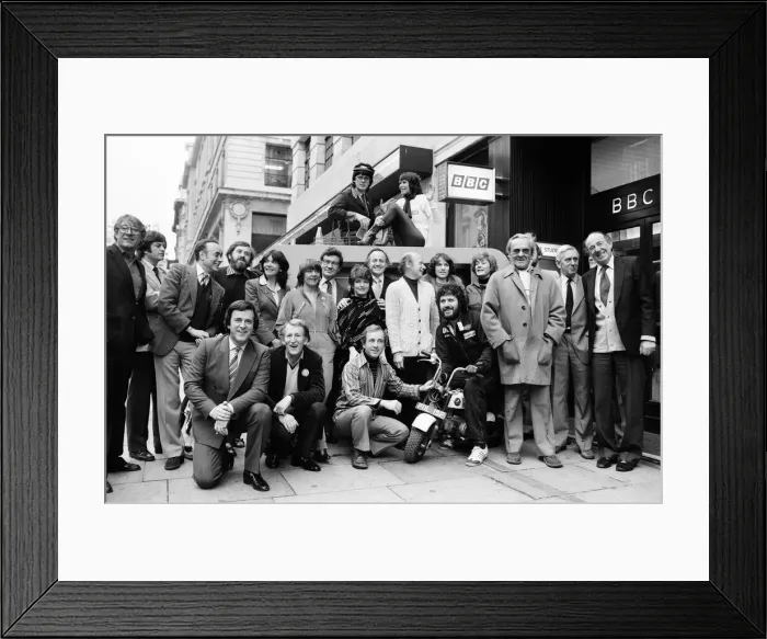 Framed Print : Photo-call with talent who will be appearing in BBC Radio Productions in 1981 Framed Print : Photo-call with talent who will be appearing in BBC Radio Productions in 1981