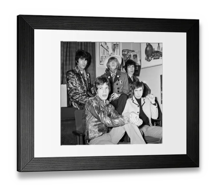 Framed Print : Rolling Stones seen here in rehearsals at the London Palladium 22th January 1967 Framed Print : Rolling Stones seen here in rehearsals at the London Palladium 22th January 1967