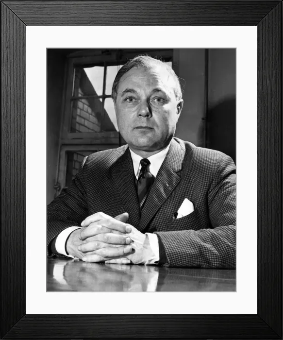 Framed Print : Sheriff Lionel Daiches. 16th March 1967 Framed Print : Sheriff Lionel Daiches. 16th March 1967