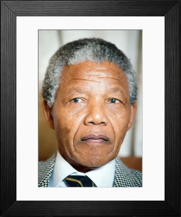 Framed Print : Nelson Mandela leader of the African National Congress (ANC Framed Print : Nelson Mandela leader of the African National Congress (ANC