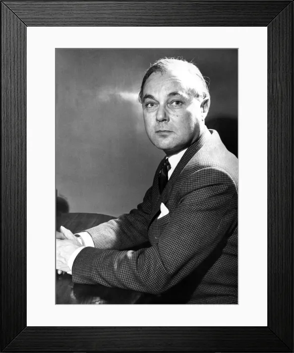 Framed Print : Sheriff Lionel Daiches. 16th March 1967 Framed Print : Sheriff Lionel Daiches. 16th March 1967