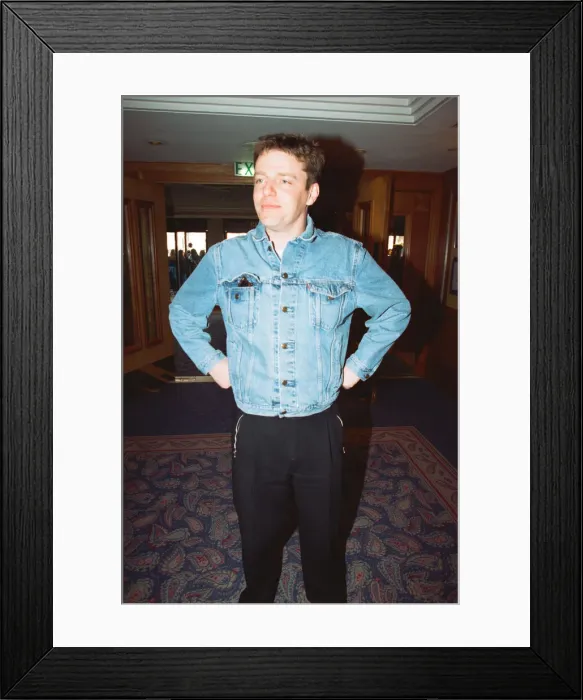 Framed Print : Suggs, lead singer of British ska group Madness, at the Captital Radio Help A London Framed Print : Suggs, lead singer of British ska group Madness, at the Captital Radio Help A London