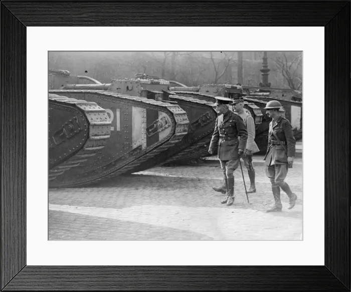 Framed Print : General Thomas Moreland commander-in-chief of the British Army of the Rhine seen here Framed Print : General Thomas Moreland commander-in-chief of the British Army of the Rhine seen here