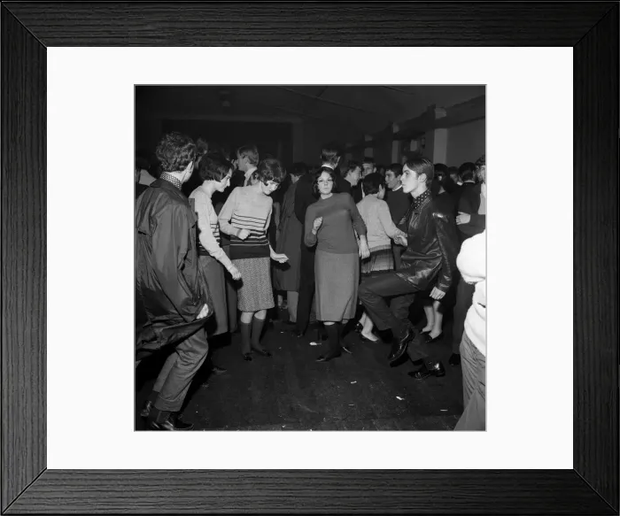 Framed Print : The mods and rockers were two conflicting British youth subcultures of the early to Framed Print : The mods and rockers were two conflicting British youth subcultures of the early to