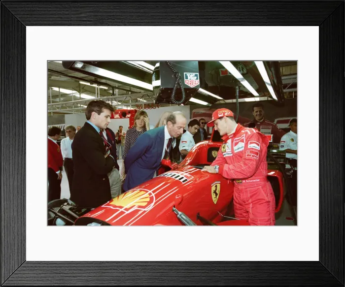 Framed Print : Michael Schumacher born 3 January 1969 is a retired German racing driver Framed Print : Michael Schumacher born 3 January 1969 is a retired German racing driver