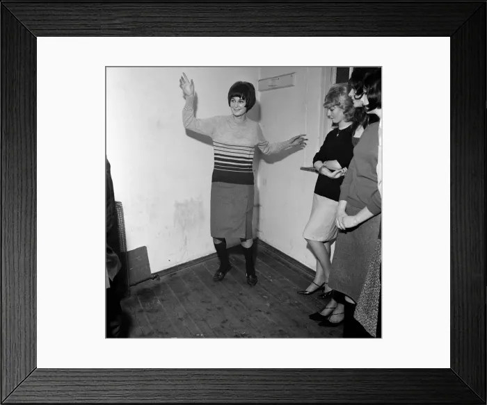 Framed Print : The mods and rockers were two conflicting British youth subcultures of the early to Framed Print : The mods and rockers were two conflicting British youth subcultures of the early to