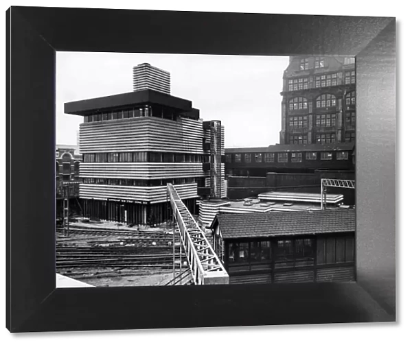 Signal Box, New Street Station, Birmingham, 4th January 1966