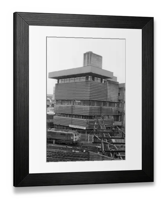 Framed Print : Signal Box, New Street Station, Birmingham, 3rd October 1983 Framed Print : Signal Box, New Street Station, Birmingham, 3rd October 1983