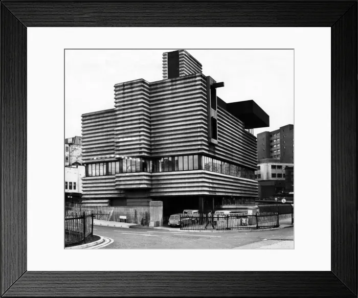 Framed Print : Signal Box, New Street Station, Birmingham, 4th January 1966 Framed Print : Signal Box, New Street Station, Birmingham, 4th January 1966