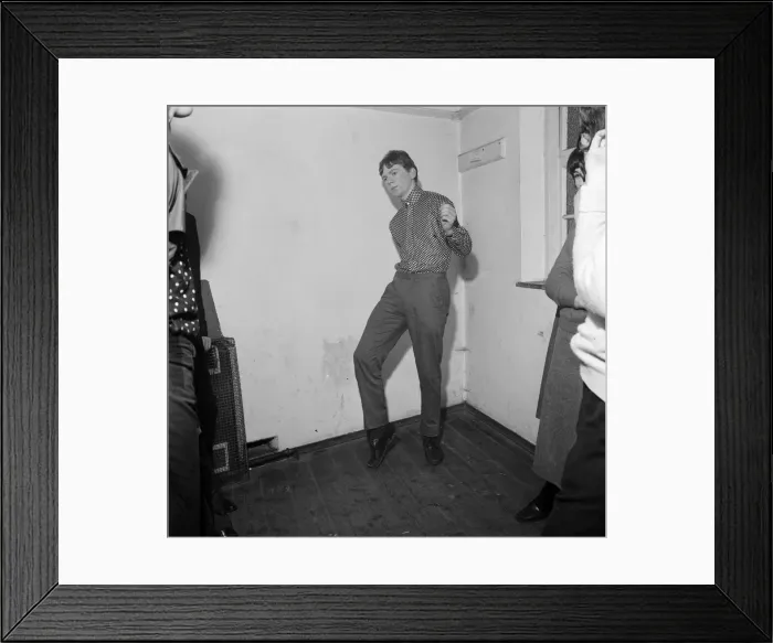 Framed Print : The mods and rockers were two conflicting British youth subcultures of the early to