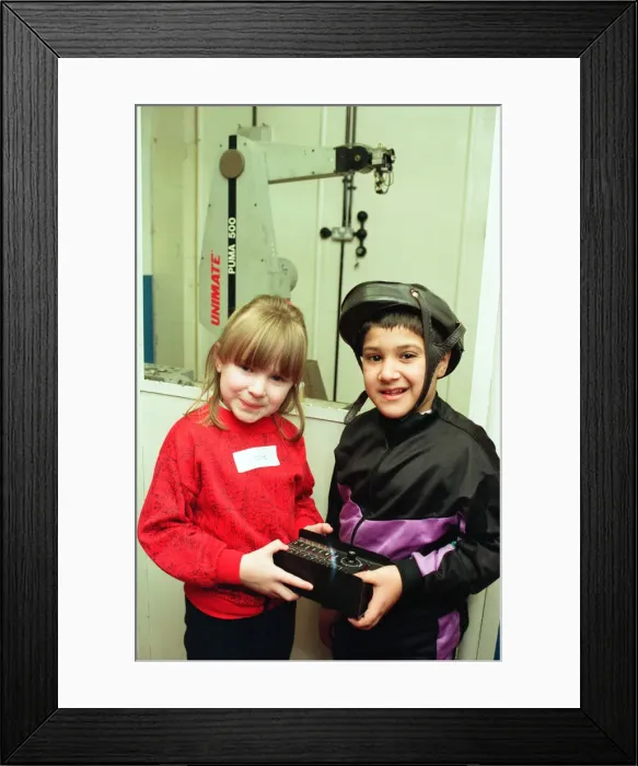 Framed Print : Some of the kids of West Heath School and Victoria School in Northfield who went on a Framed Print : Some of the kids of West Heath School and Victoria School in Northfield who went on a