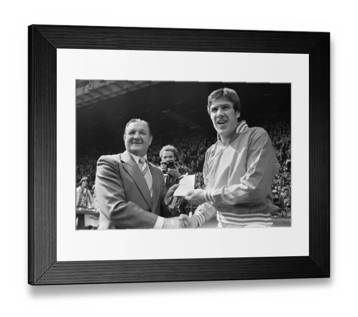Framed Print : Liverpool win the League Championship after a goalless draw with West Ham United