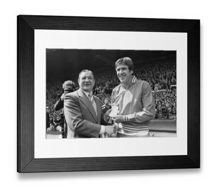 Framed Print : Liverpool win the League Championship after a goalless draw with West Ham United