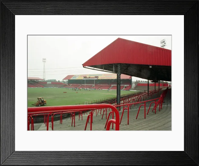 Framed Print : History goes under the hammer when the great Ayresome Park Auction takes place on 23rd