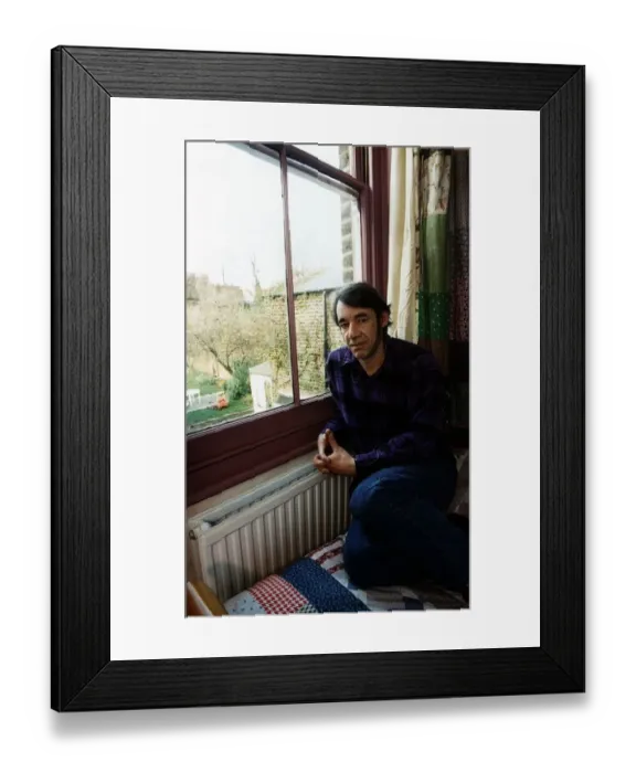 Framed Print : Roger Lloyd Pack Actor who played Trigger in Only Fools And Horses Dbase