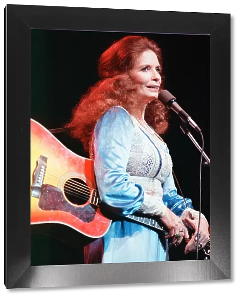 June Carter Cash performs during Johnny Cash, in concert at the Royal Albert Hall, London
